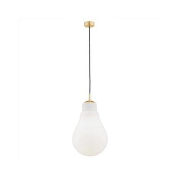 Argon 4879 - Csillár zsinóron JESSE 1xE27/15W/230V arany/fehér 4879 kép