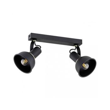 Argon 7037 - Spotlámpa TWIST 2xE14/7W/230V fekete/arany 7037 kép