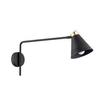 Argon 8009 - Fali lámpa AVALONE 1xE27/15W/230V 57 cm fekete/arany 8009 kép