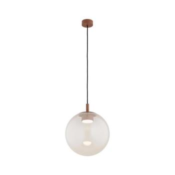 Argon 8829 - Csillár zsinóron SACRAMENTO 1xGX53/8W/230V átlátszó/barna 8829 kép