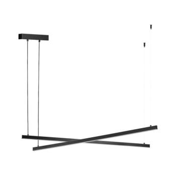 Argon 8838 - LED Csillár zsinóron MIAMI LED/74W/230V 3000K fekete 8838 kép
