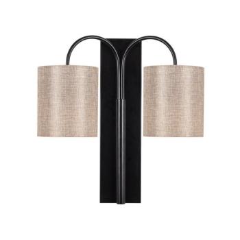 Aristo fekete fém falilámpa - Opviq lights kép