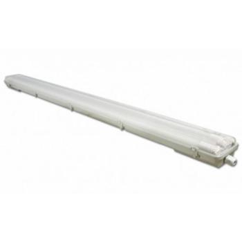 Armatúra , 2*120cm , 2x18 Watt T8 LED fénycsővel , természetes fehér , IP65 kép