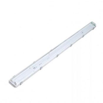 Asalite Prémium IP65 Por-és Páramentes Armatúra 2x150cm T8 LED Csőre Előkészítve (2x22W fénycső nem tartozék) kép