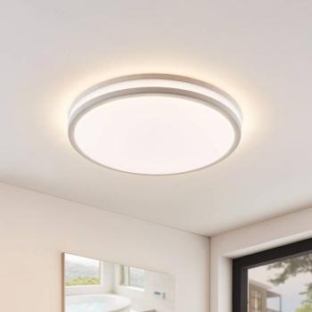 Arnim LED mennyezeti lámpa, fehér, műanyag, Ø 49cm, IP44 kép