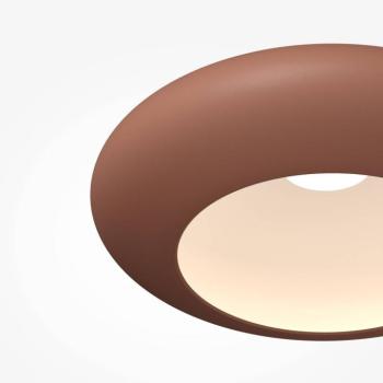 Aros LED mennyezeti lámpa, rézszínű, Ø 40 cm, fém, 3000 K kép