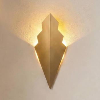 ARROW fali világítás, arany színű, magasság 40 cm, fém, G9 kép