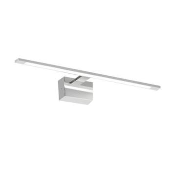 ARTE ILLUMINA AURA Fali lámpa Fürdőszoba Tükör világító beépített LED 14W 3CCT 780mm (base 80X40mm) IP44 CHROME, Eurolamp, 997505 kép