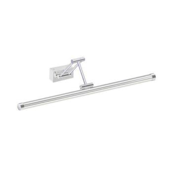 ARTE ILLUMINA AURA Fali lámpa Fürdőszoba Tükör világító beépített LED Alumínium 14W 3CCT 600mm (base 80X40mm) IP44 CHROME, Eurolamp, 997511 kép
