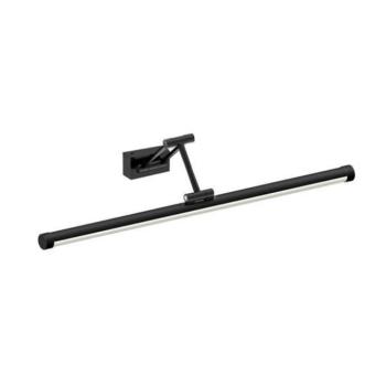 ARTE ILLUMINA AURA Fali lámpa Fürdőszoba Tükör világító beépített LED Alumínium 14W 3CCT 600mm (base 80X40mm) IP44 Fekete, Eurolamp, 997512 kép