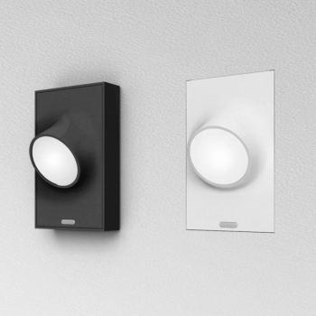 Artemide Ciclope LED kültéri fali lámpa, antracit kép