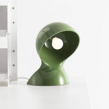 Artemide Dalù asztali világítás, zöld, magasság 26 cm, E14 kép