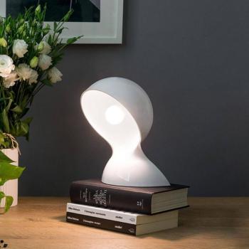 Artemide Dalù asztali világítás, fehér, magasság 26 cm, E14 kép