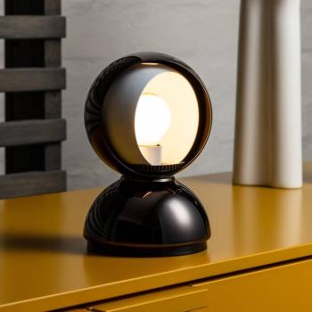 Artemide Eclisse asztali lámpa, fekete fényes kép
