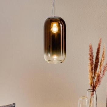 Artemide Gople Mini függő lámpa bronz/ezüst kép