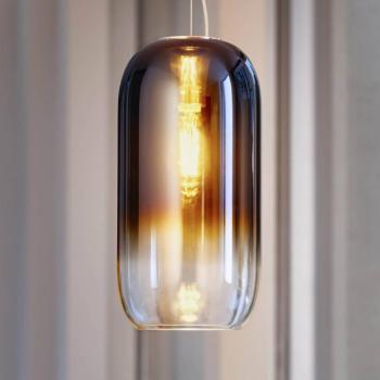 Artemide Gople Mini lógó lámpa, kék/fekete kép