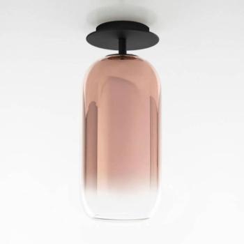 Artemide Gople Mini mennyezeti lámpa, réz/fekete kép