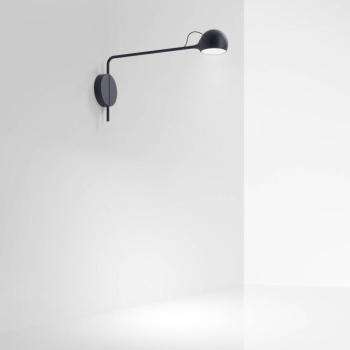Artemide Ixa LED fali világítás, rögzített kar, antracit kép