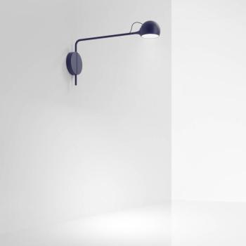 Artemide Ixa LED fali világítás, rögzített kar, kék kép