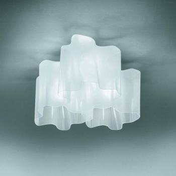 Artemide Logico lámpa 3 égő 120° 66x66 cm feh. kép