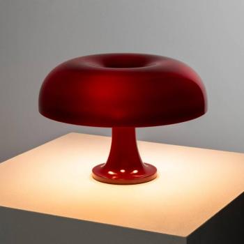 Artemide Nessino asztali világítás, rubinvörös, magasság 22 cm, E14 kép