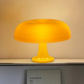 Artemide Nessino asztali világítás, sárga, magasság 22 cm kép