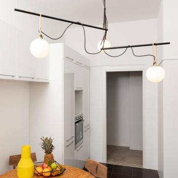 Artemide nh S3 14 lógó lámpa, 3 izzós kép