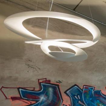 Artemide Pirce LED lógó lámpa, fehér, 2 700 K kép