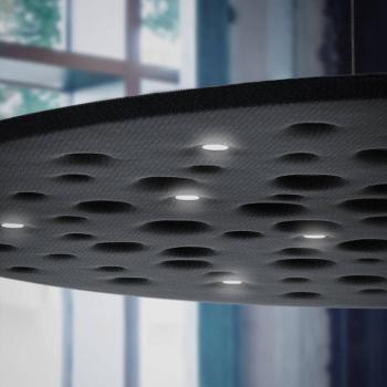 Artemide Silent Field 2.0 fel/le, fekete kép