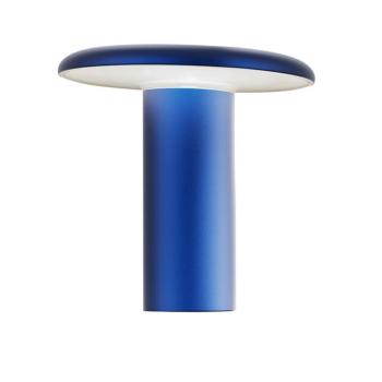 Artemide Takku LED asztali lámpa újratölthető akkumulátorral, kék színben kép