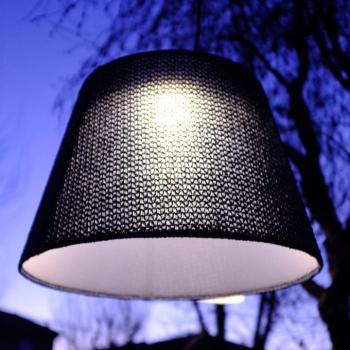 Artemide Tolomeo LED kültéri függőlámpa, fekete kép