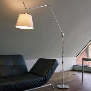 Artemide Tolomeo Mega LED padló alu pergamen 36cm kép