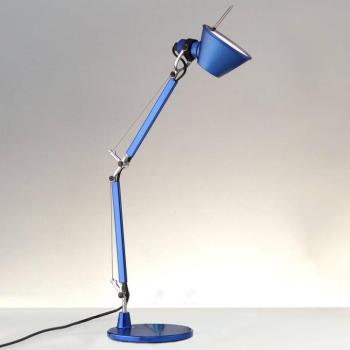 Artemide Tolomeo Micro asztali világítás, kék fém kép