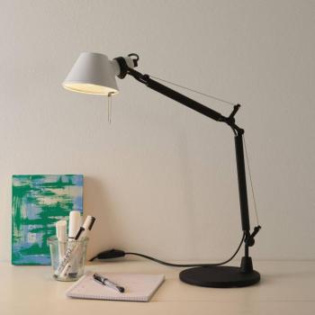 Artemide Tolomeo Micro Bicolour asztal fekete/fehér kép