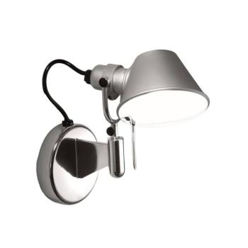 Artemide Tolomeo Micro Faretto LED fali világítás, szürke, 3000K kép