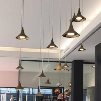 Artemide Unterlinden függő lámpa sárgaréz 3 000 K kép