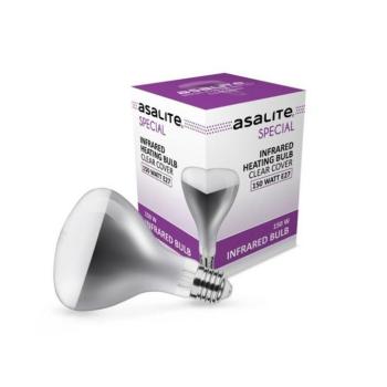 Asalite Infra Izzó Áttetsző R125 E27 150W kép