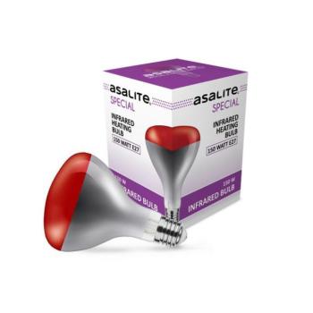Asalite Infra Izzó Piros R125 E27 150W kép