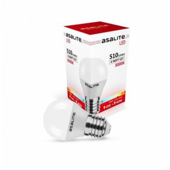 Asalite LED Izzó G45 mini gömb E27 6W 3000K (510 lumen) kép