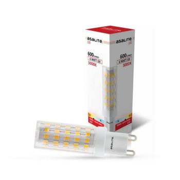 Asalite LED Izzó G9 6W 3000K (600 lumen) kép