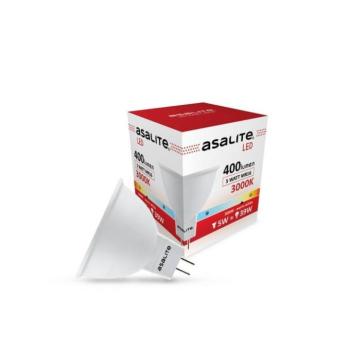 Asalite LED Izzó MR16 spot 12V 5W 3000K (400 lumen) kép
