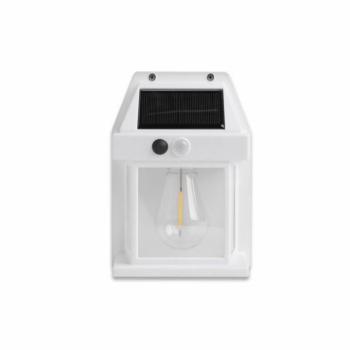 Asalite Napelemes Kültéri Lámpa IP44 3W 3000K (100 lumen) Fehér + PIR Szenzor kép