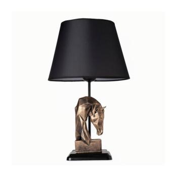 Asztali lámpa 1xE27/40W/230V fekete/arany 687HMY1513 kép