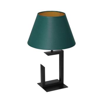 Asztali lámpa 1xE27/60W/230V 45 cm zöld/arany 3398 kép