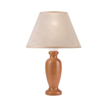 Asztali lámpa AMFORA 1xE27/60W/230V barna/bükkfa LN-1.D/RUS kép
