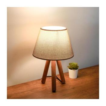 Asztali lámpa AYD 1xE27/40W/230V barna/bézs 780SGN2566 kép