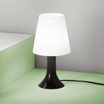 Asztali lámpa BINGO Lumetto, fekete/fehér, magasság 24,5 cm kép