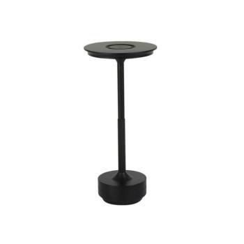 Asztali lámpa CAMELIA 2,5W 250lm CCT IP20 fekete 2x2000mAh, CRI≥80, szabályozható, LED line, LL-204423 kép