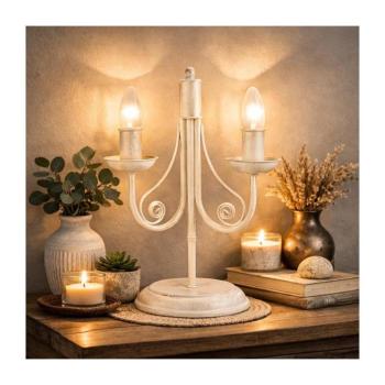 Asztali lámpa DONATO 2xE14/40W/230V LN 2.29 BIAŁY kép