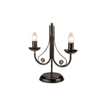 Asztali lámpa DONATO 2xE14/40W/230V LN 2.29 CZARN kép